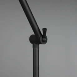 Lámpara de pie Enzo, altura 150 cm, negro