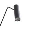 Lámpara de pie Eye Super con cabezal orientable, negro