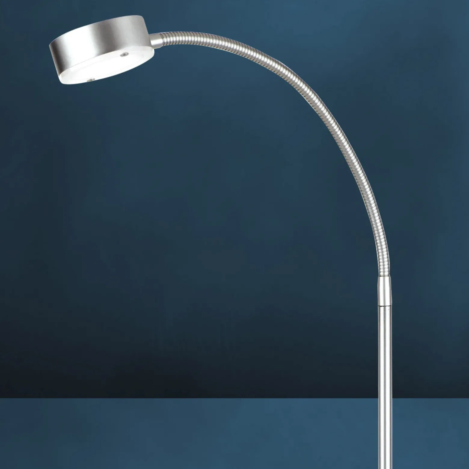 Lámpara de pie flexible LED SATURN, 1 luz