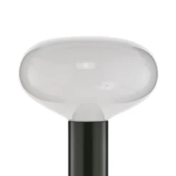 Lámpara de pie Flo, verde, altura 138 cm, 1 luz, cristal