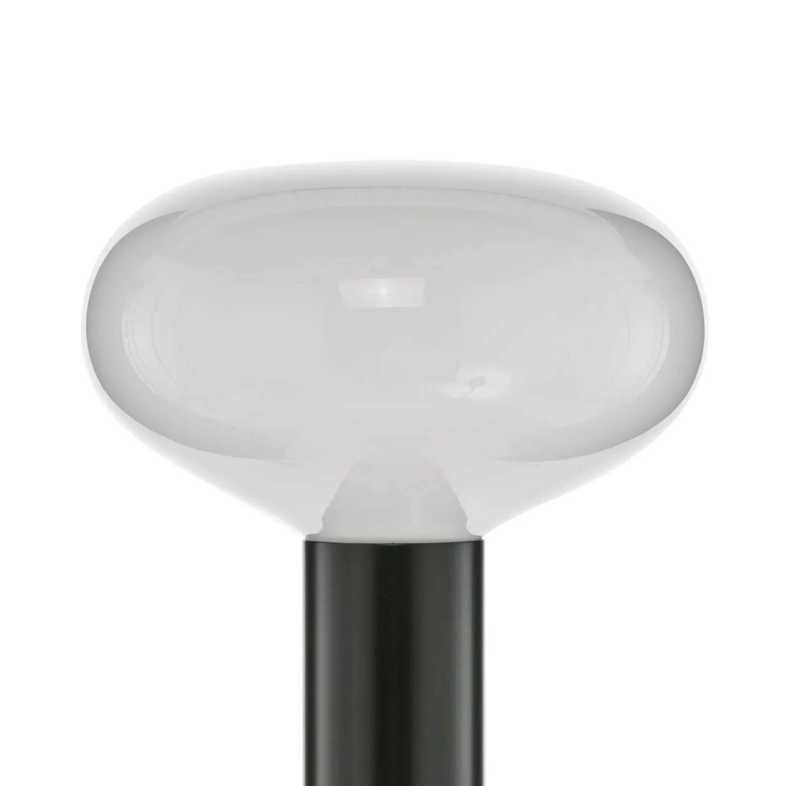 Lámpara de pie Flo, verde, altura 138 cm, 1 luz, cristal