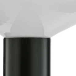 Lámpara de pie Flo, verde, altura 138 cm, 1 luz, cristal