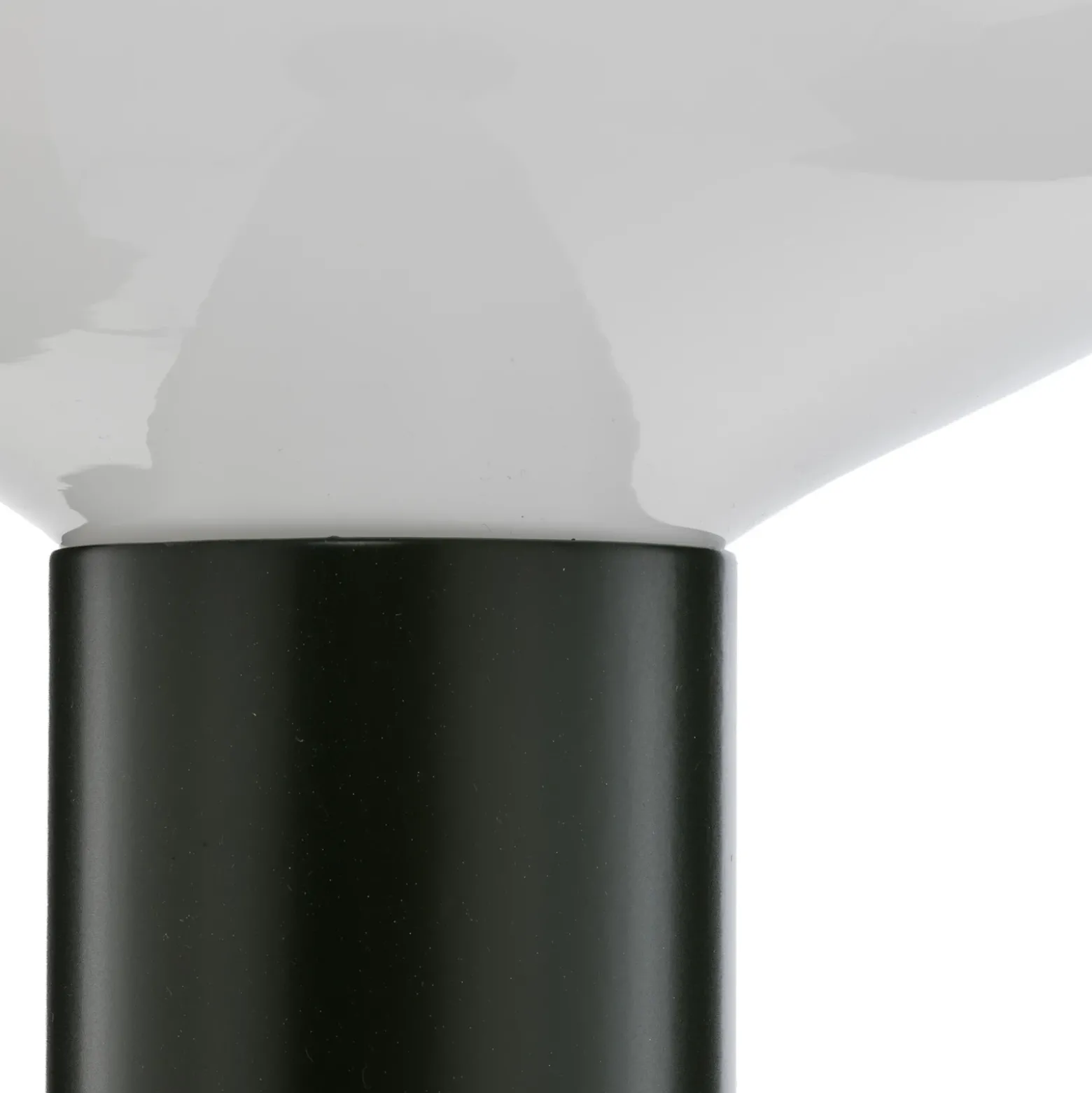 Lámpara de pie Flo, verde, altura 138 cm, 1 luz, cristal