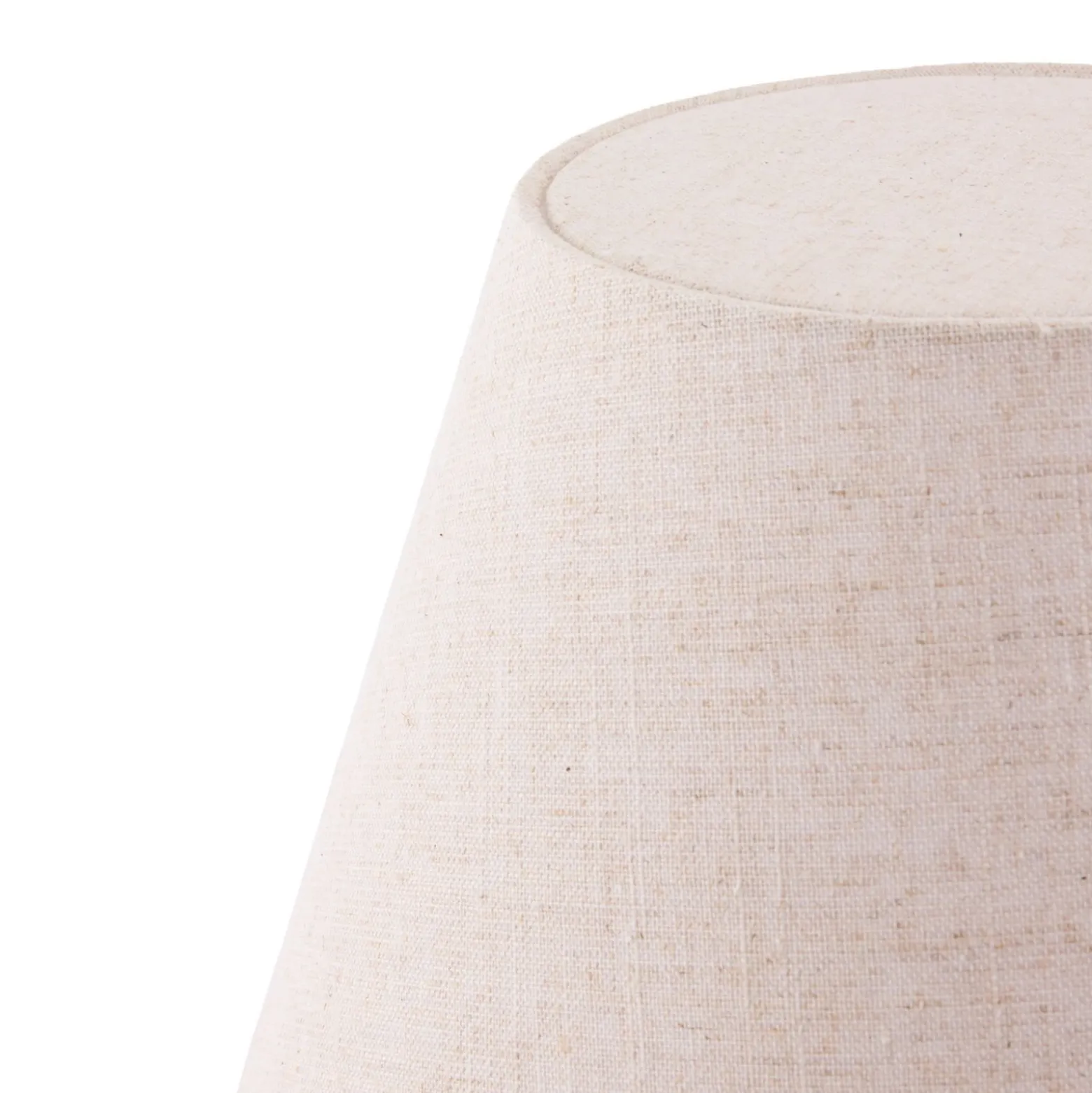 Lámpara de pie Gino de Globen Lighting, base de travertino, beige, 145 cm
