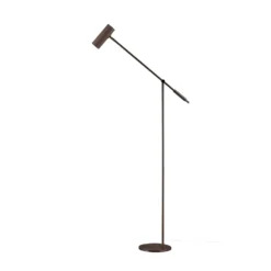 Lámpara de pie Globen Lighting «Hubble READ», color bronce, metal