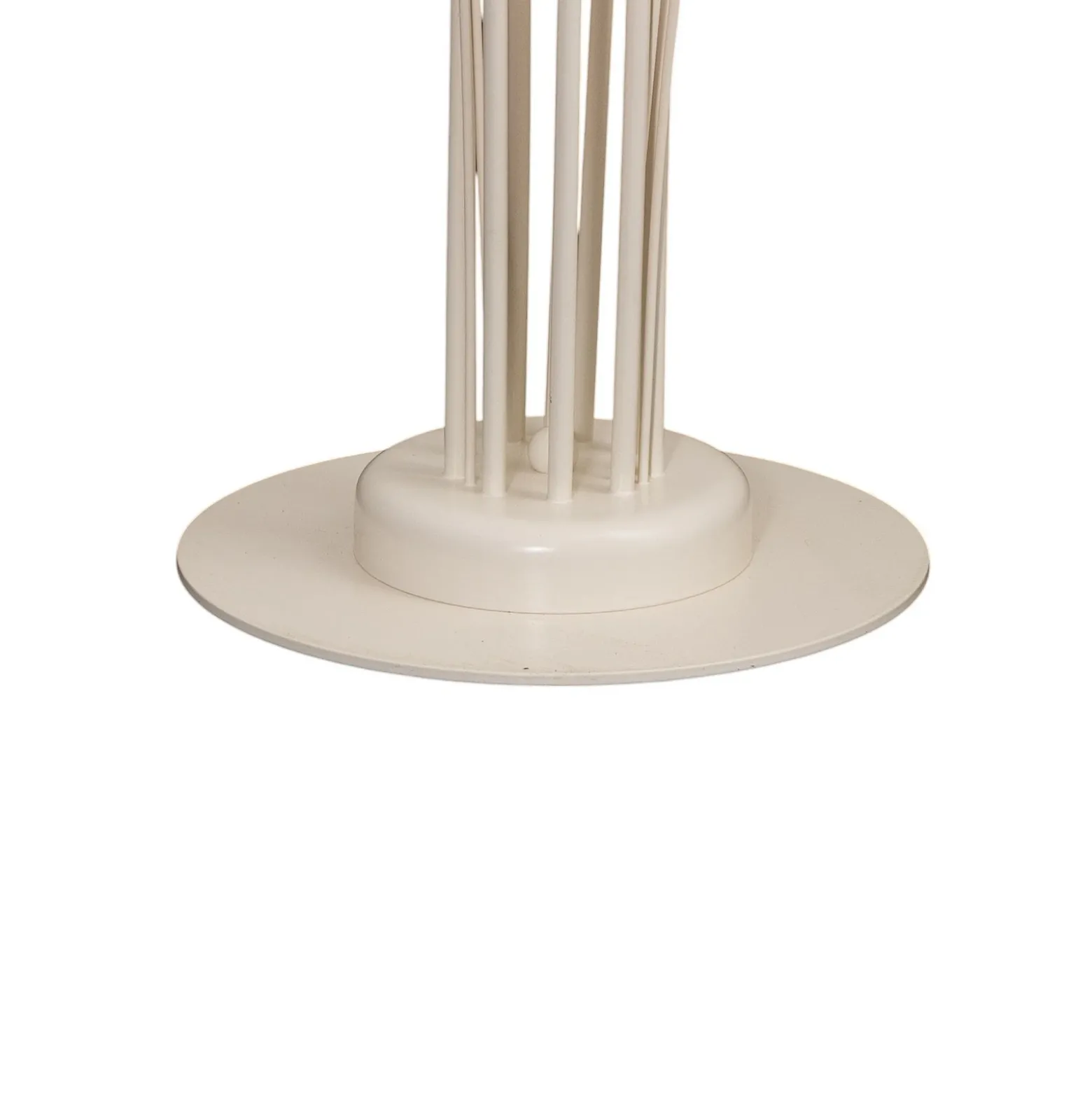 Lámpara de pie Gloriosa, crema, cristal, 9 luces