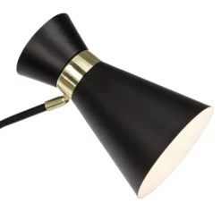 Lámpara de pie Goldy, orientable