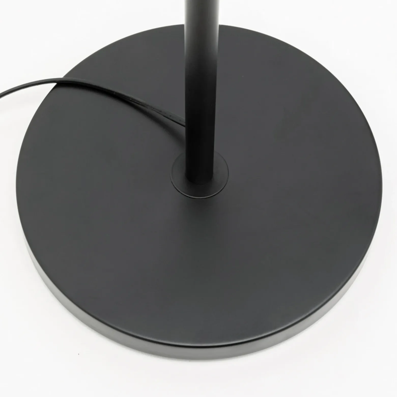 Lámpara de pie KARE Columbo, negra, de cristal, 3 luces, G9, 164 cm