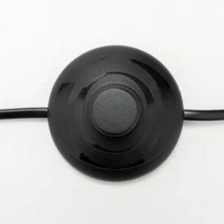 Lámpara de pie KARE Columbo, negra, de cristal, 3 luces, G9, 164 cm