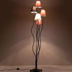 Lámpara de pie Kare Flexible Mocca Cinque