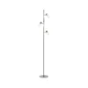Lámpara de pie Lea, altura 157,5 cm, cromada, 3 luces, metal