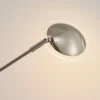 Lámpara de pie LED Anea de Lindby, 167 cm, 3 luces, color níquel