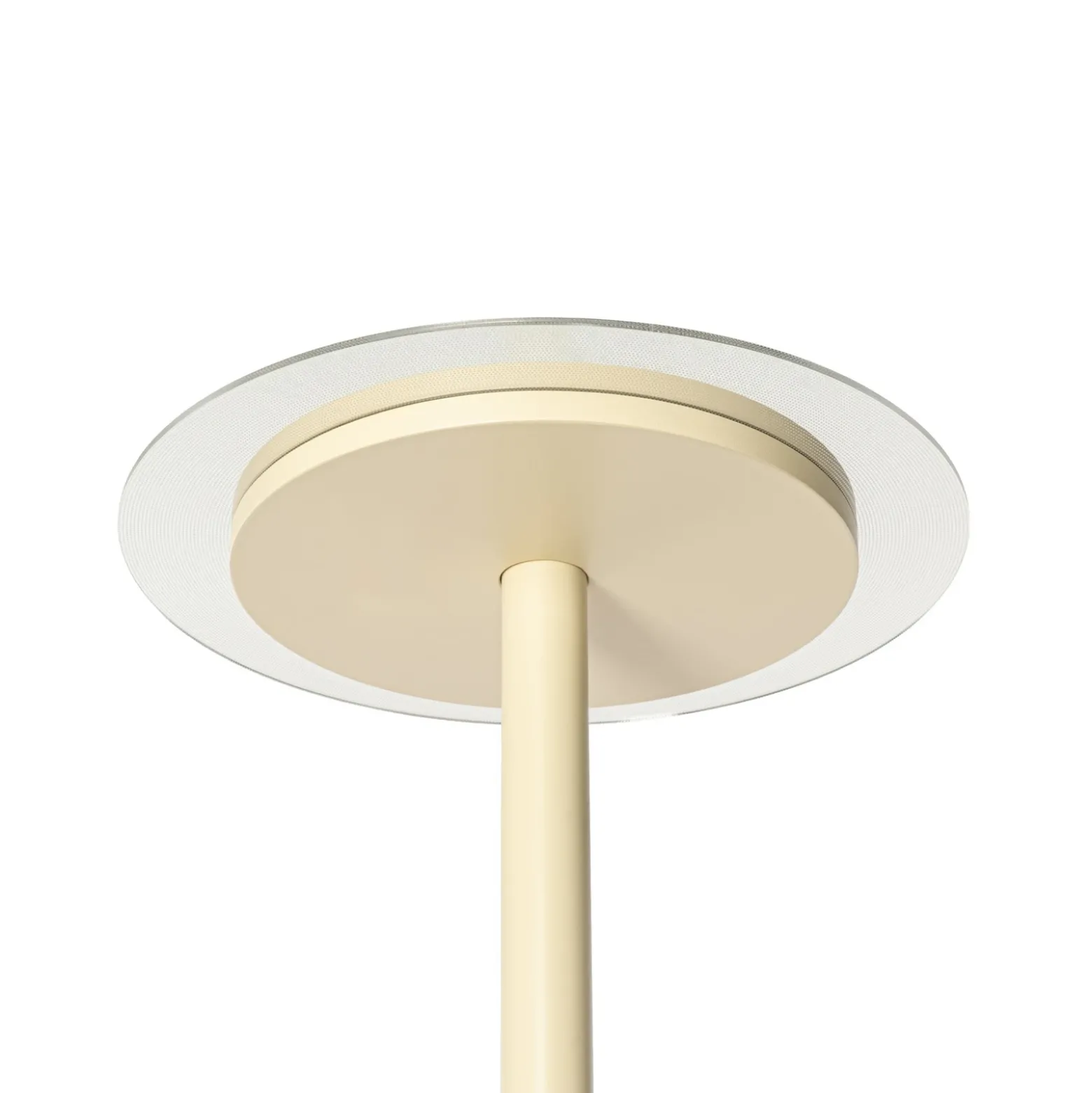 Lámpara de pie LED Arcchio Frile, color beige, altura 190 cm, atenuable