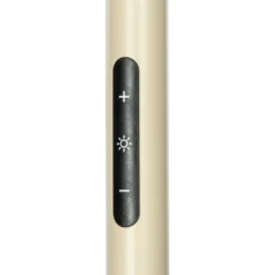 Lámpara de pie LED Arcchio Frile, color beige, altura 190 cm, atenuable