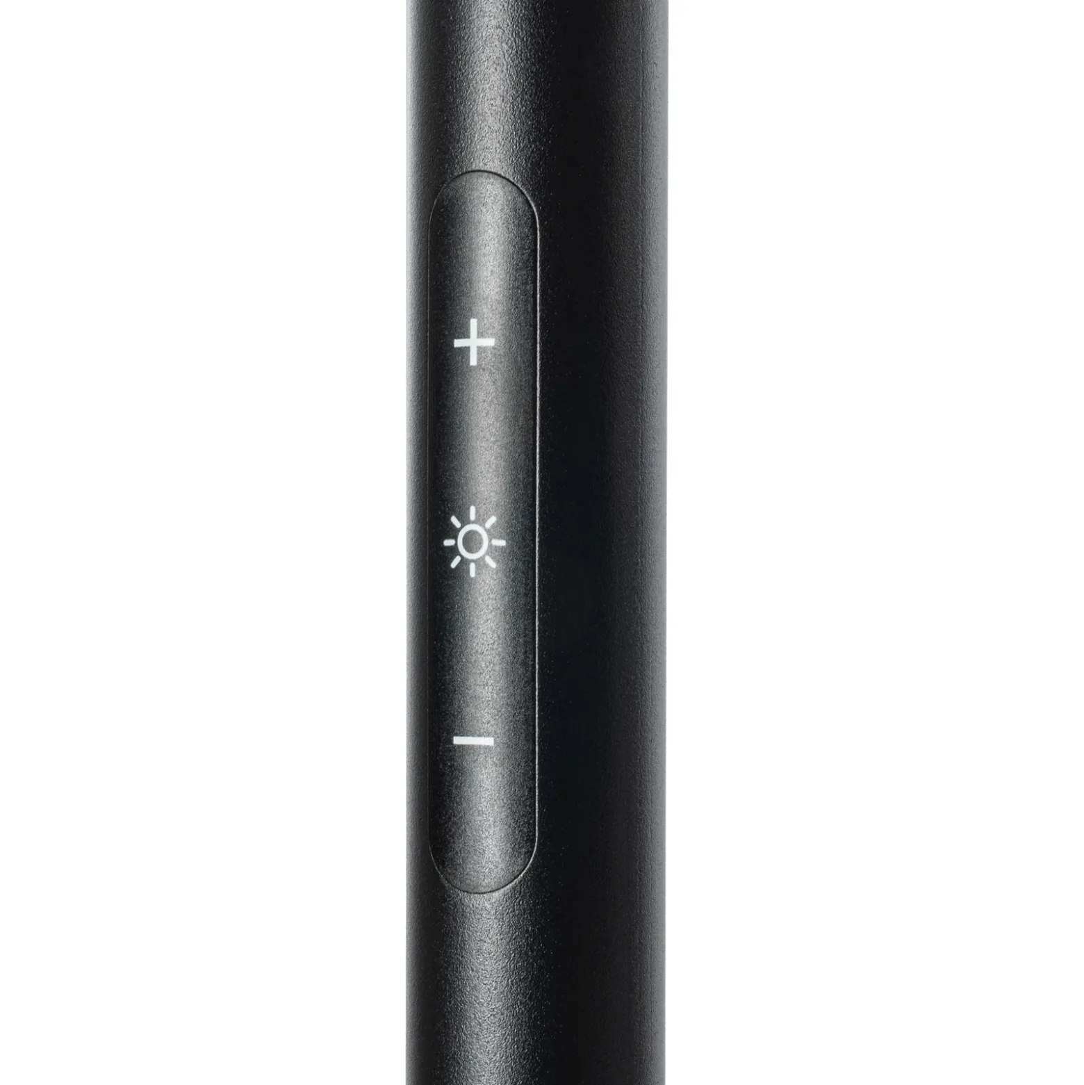 Lámpara de pie LED Arcchio Frile, negra, altura 190 cm, atenuable