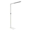 Lámpara de pie LED con sensor MAULsirius, blanca, CCT, atenuable, con pie
