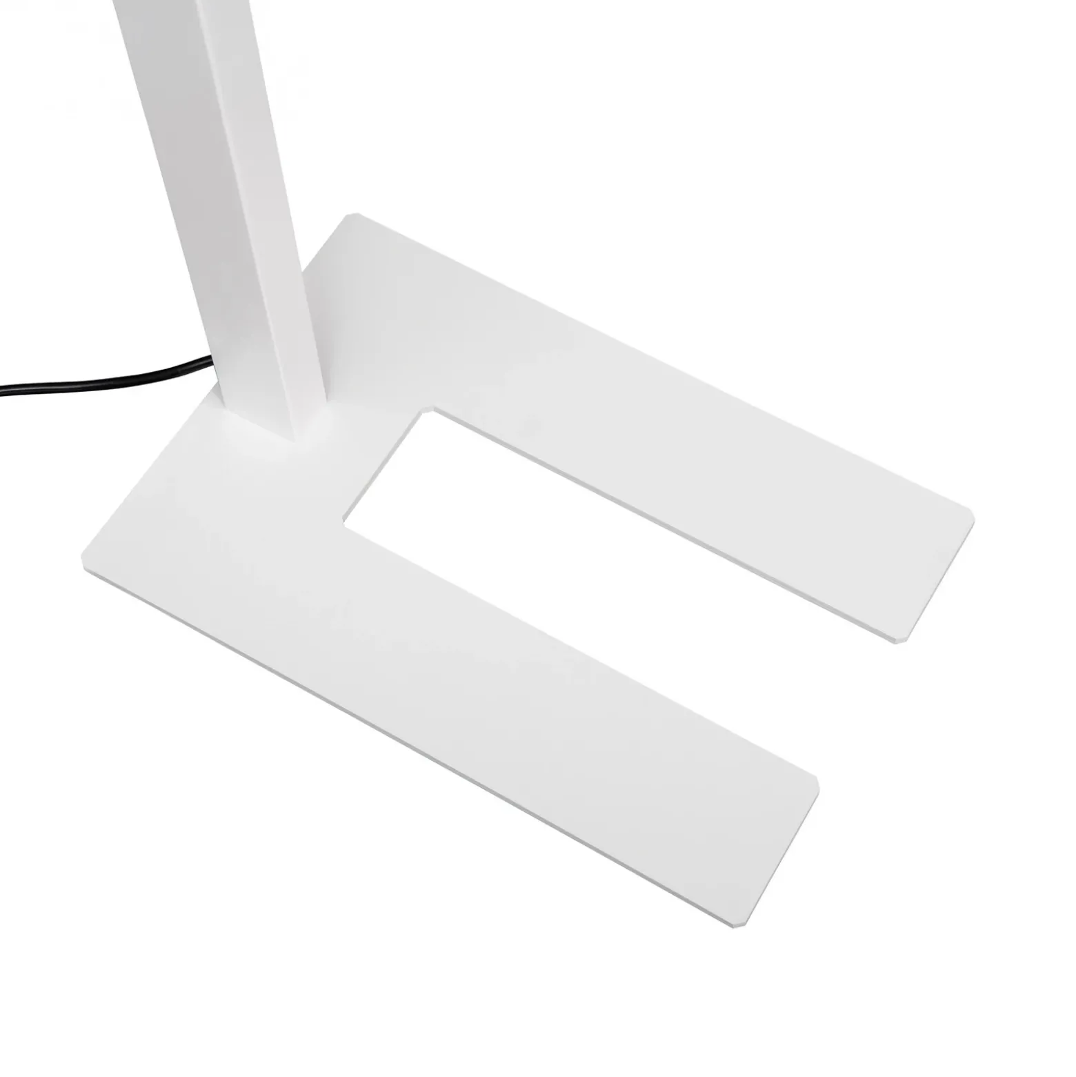Lámpara de pie LED con sensor MAULjuvis, blanco, 196 cm, base, atenuable