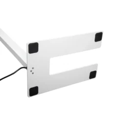 Lámpara de pie LED con sensor MAULjuvis, blanco, 196 cm, base, atenuable