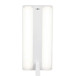 Lámpara de pie LED con sensor MAULjuvis, blanco, 196 cm, base, atenuable