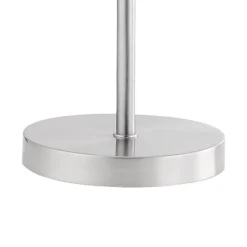 Lámpara de pie LED Dawda con atenuador, acero