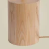 Lámpara de pie LED GOOD & MOJO Okinawa, de 2 luces, color natural, 146 cm,