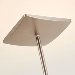 Lámpara de pie LED Jonne de Lindby, angular, brazo de lectura, atenuable, 180 cm