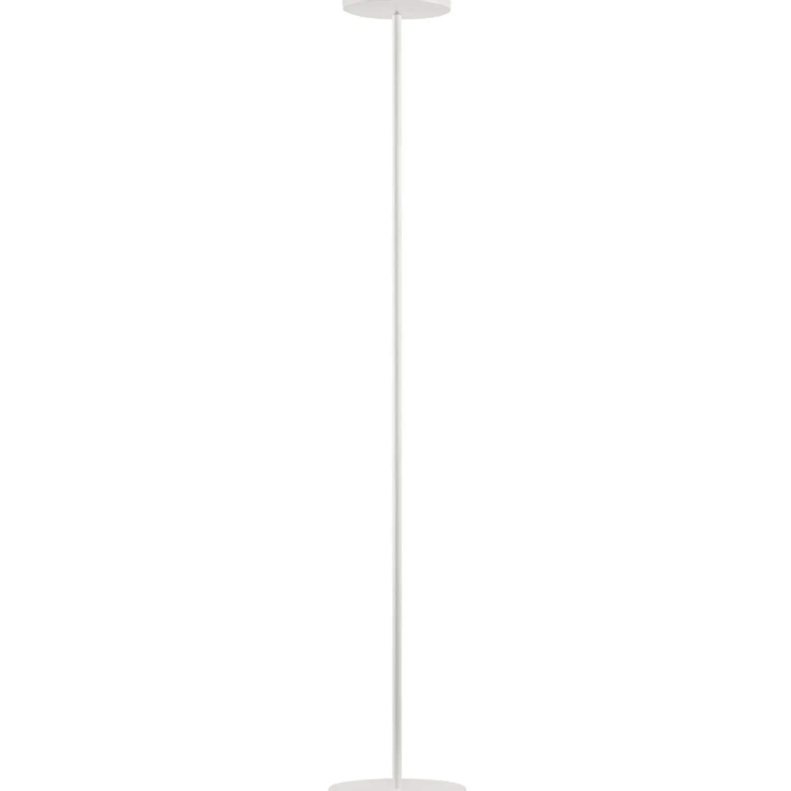 Lámpara de pie LED Joshua en blanco