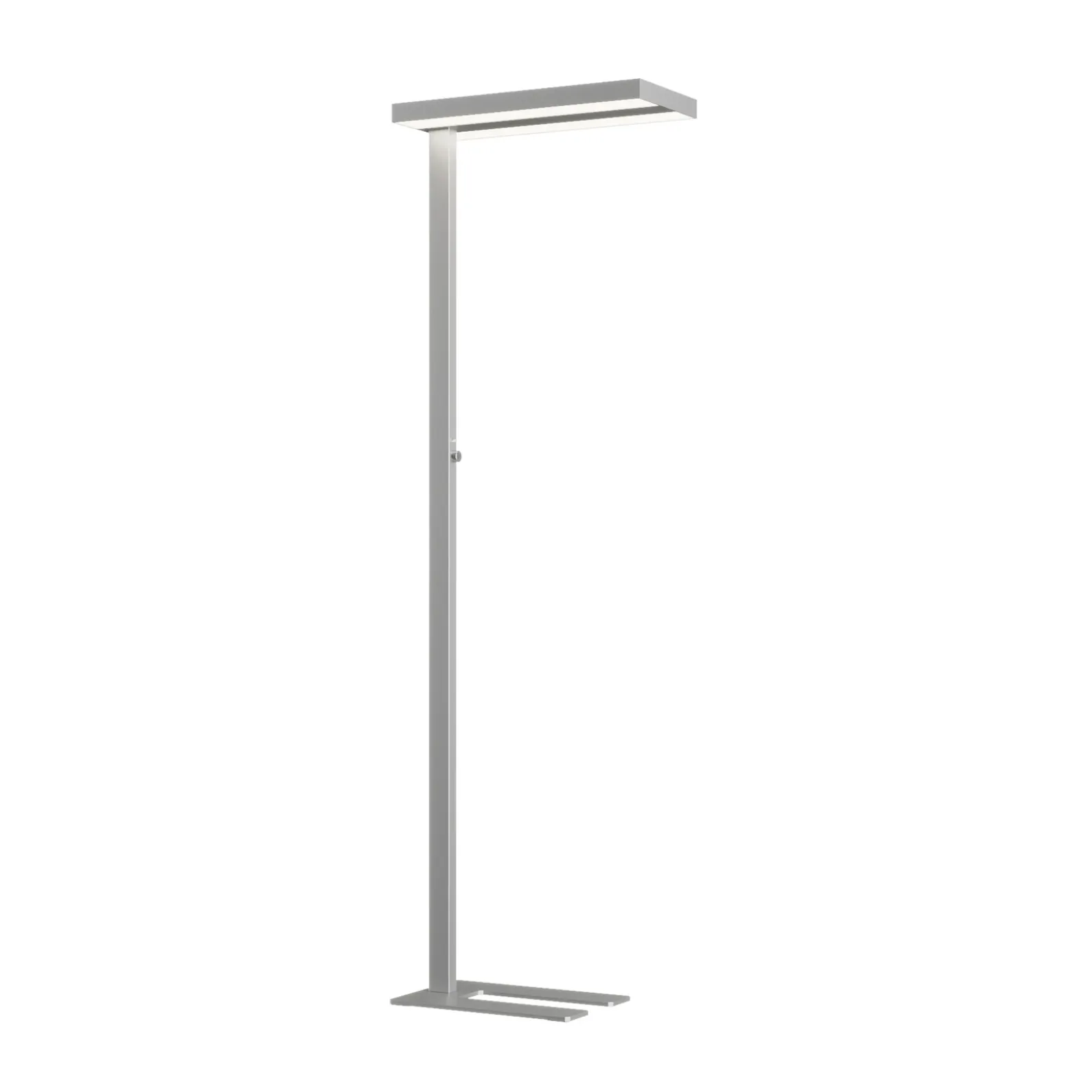 Lámpara de pie LED Logan Basic de Arcchio,juego de 2, plateada, 6000 lm