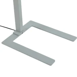 Lámpara de pie LED Logan Ultra HCL CCT de Arcchio, plateada, atenuable