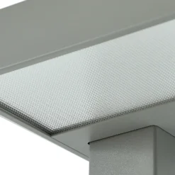 Lámpara de pie LED Logan Ultra HCL CCT de Arcchio, plateada, atenuable
