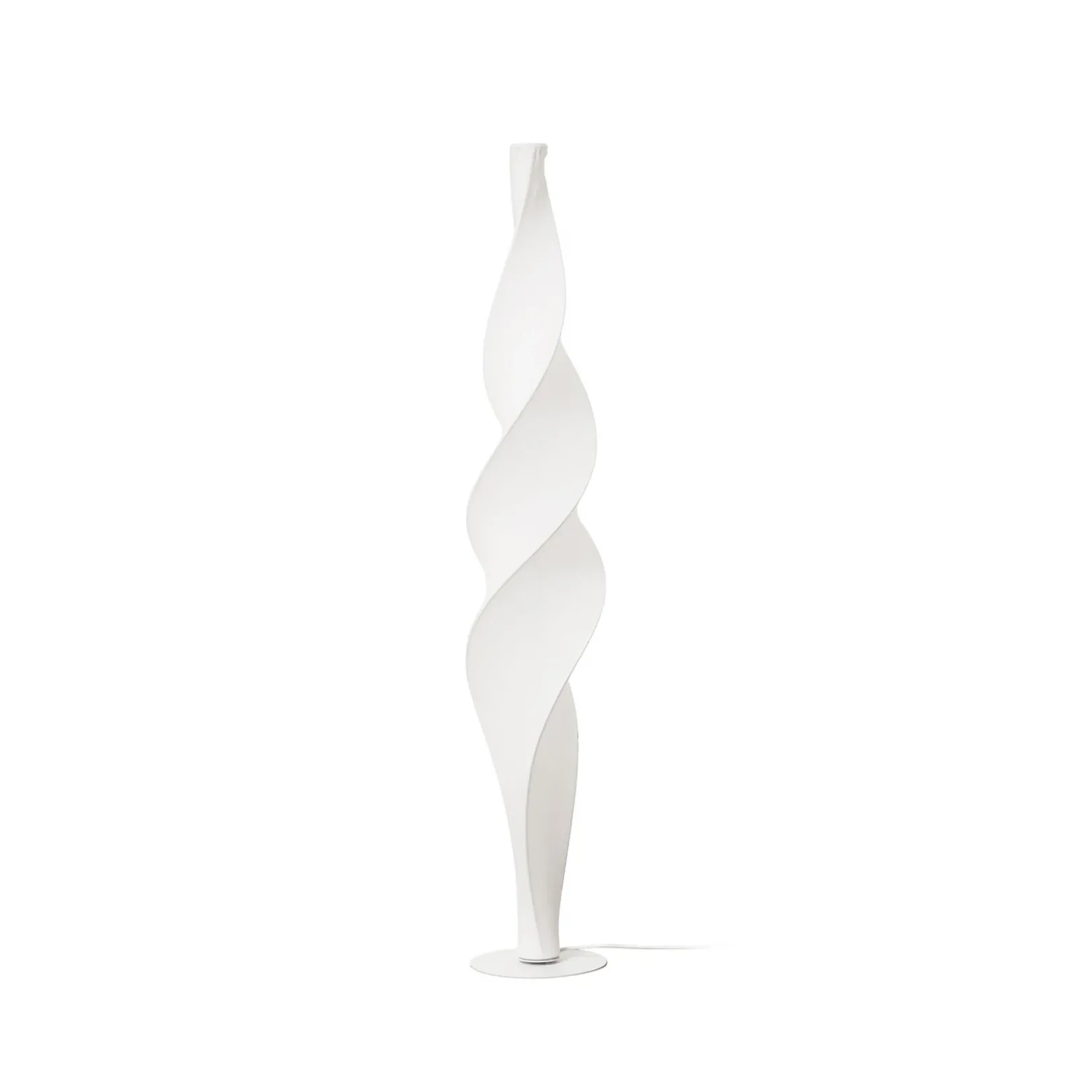 Lámpara de pie LED Lucande Novelle, blanca, CCT, altura 137 cm