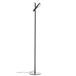 Lámpara de pie LED Magneto de Foscarini, negra