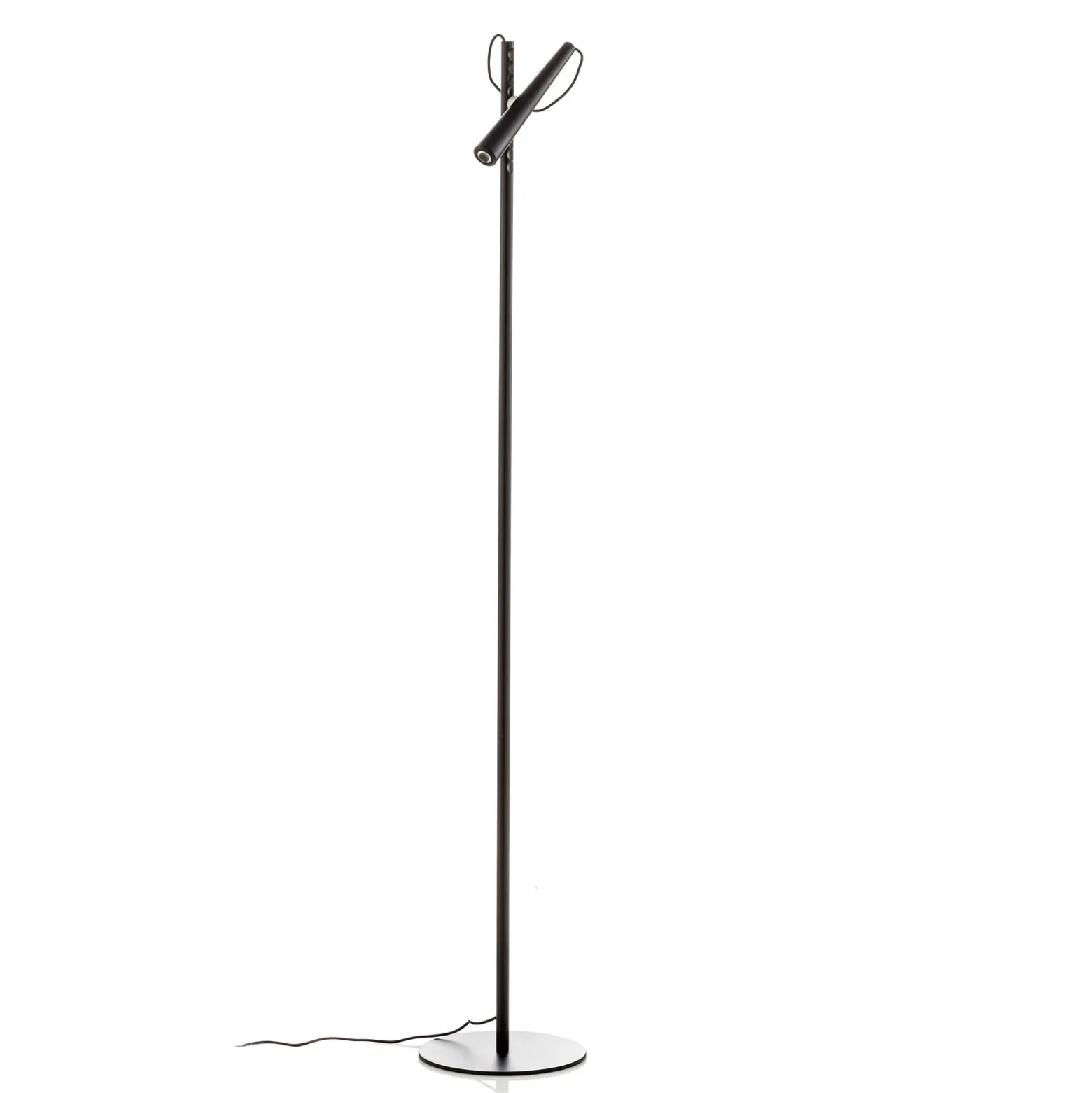 Lámpara de pie LED Magneto de Foscarini, negra