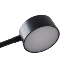 lámpara de pie LED Maori de Lindby, 140 cm, negro, CCT, atenuable