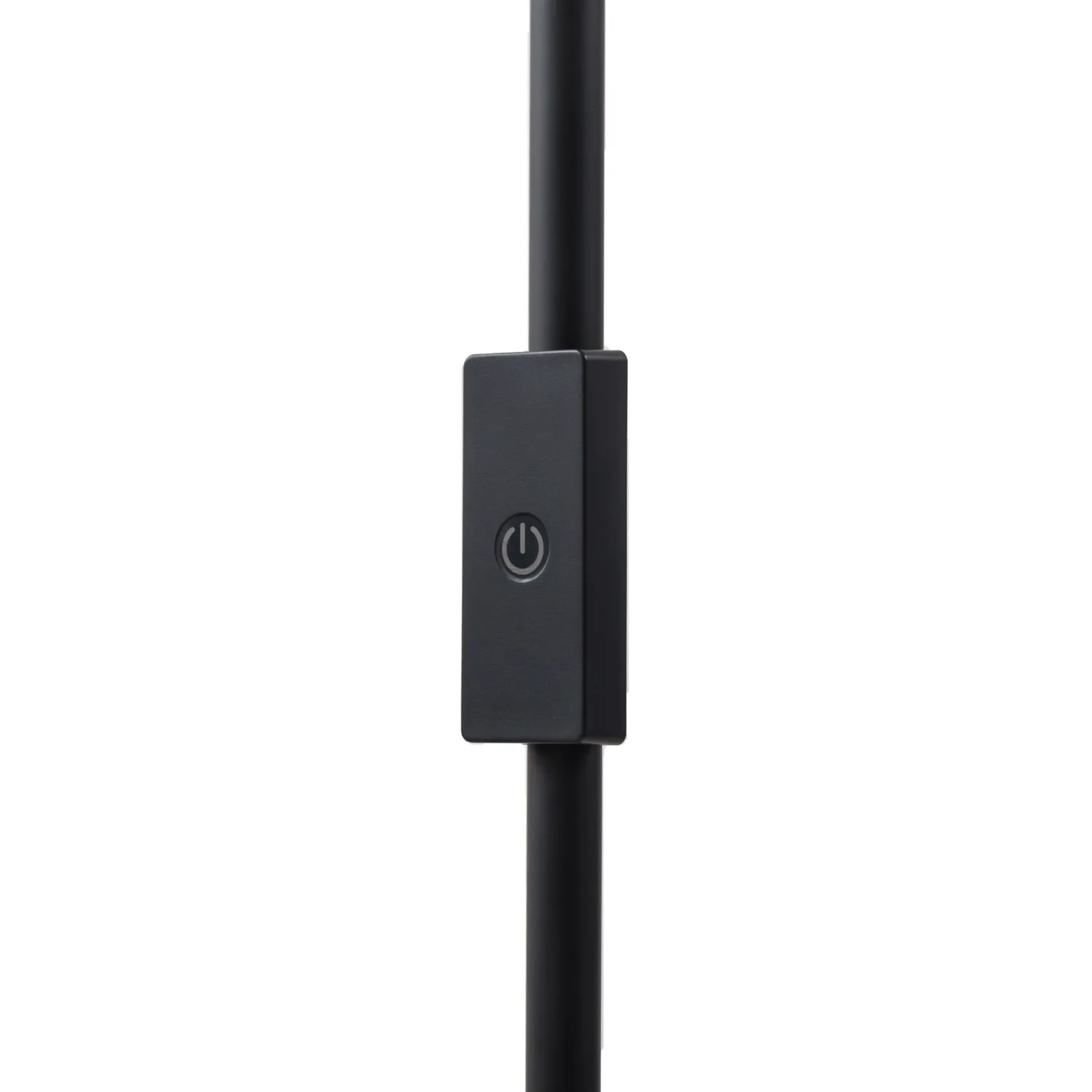 lámpara de pie LED Maori de Lindby, 140 cm, negro, CCT, atenuable