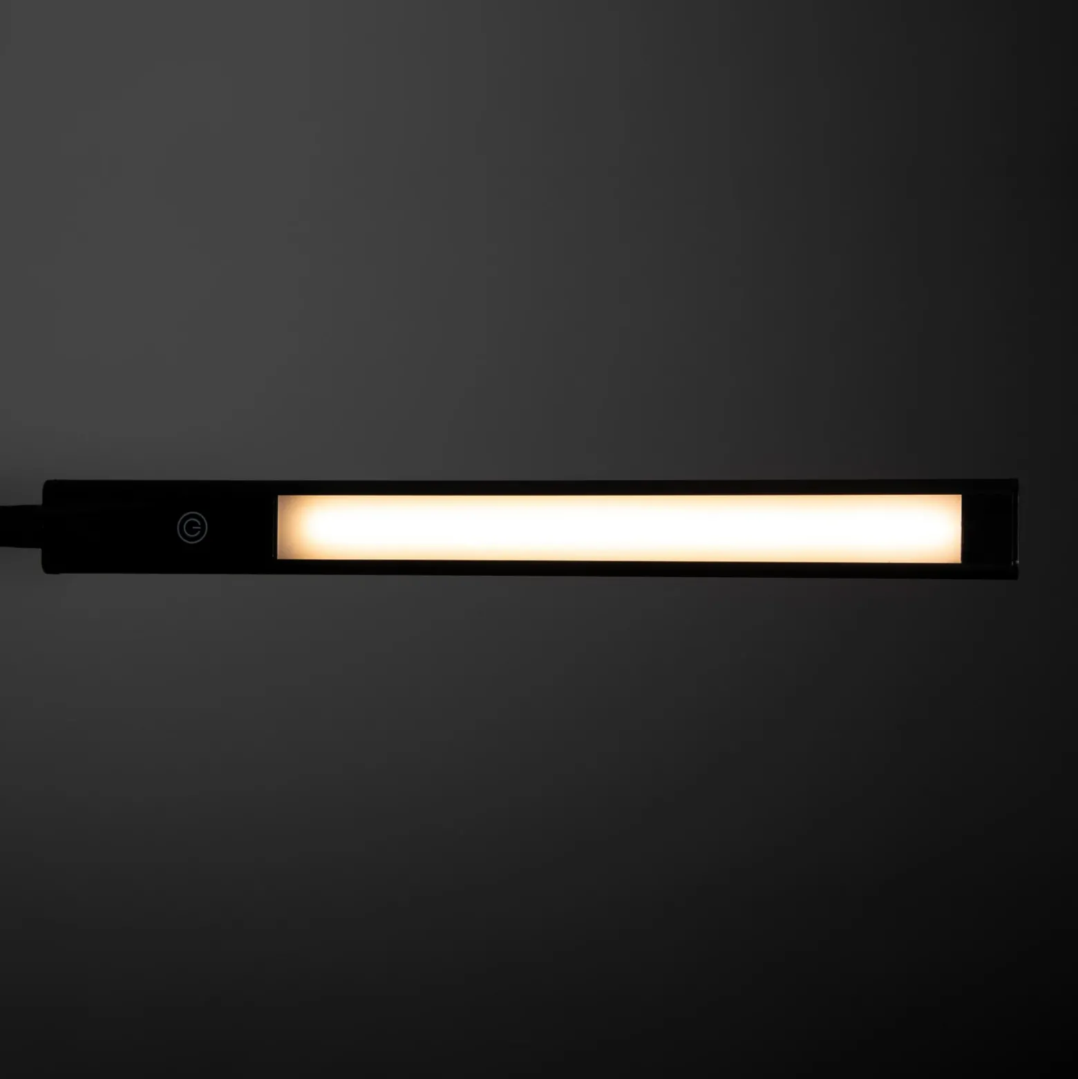 Lámpara de pie LED MAULpirro, negro, 126 cm, atenuable