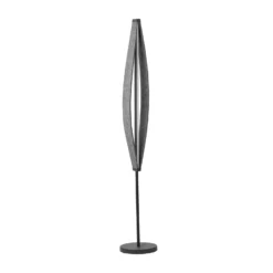 Lámpara de pie LED OSRAM Decor Flat Felt, gris, fieltro, 3000 K