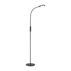 Lámpara de pie LED para oficina Office Remote, negra, atenuable, CCT