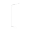 Lámpara de pie LED para oficina MAULjet, blanca, atenuable, 195 cm