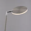 Lámpara de pie LED Paul Neuhaus Akku-Bente, gris, CCT, USB-C