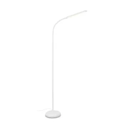 Lámpara de pie LED Pivaz ajustable touchdim blanco