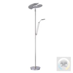Lámpara de pie LED PURE Mutil, diamond, lámpara de lectura, CCT