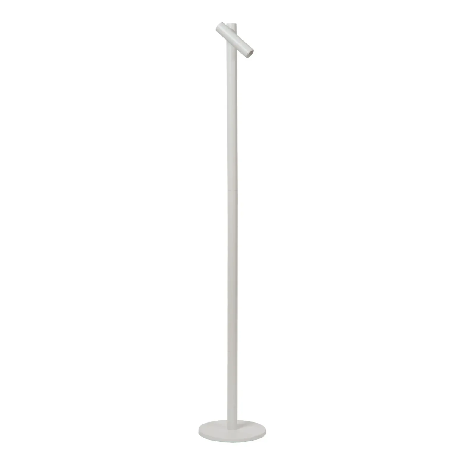 Lámpara de pie LED recargable Antrim, blanca, 1 luz, IP54, atenuable