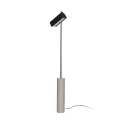 Lámpara de pie LED Reflector, marrón, altura 160 cm, hierro