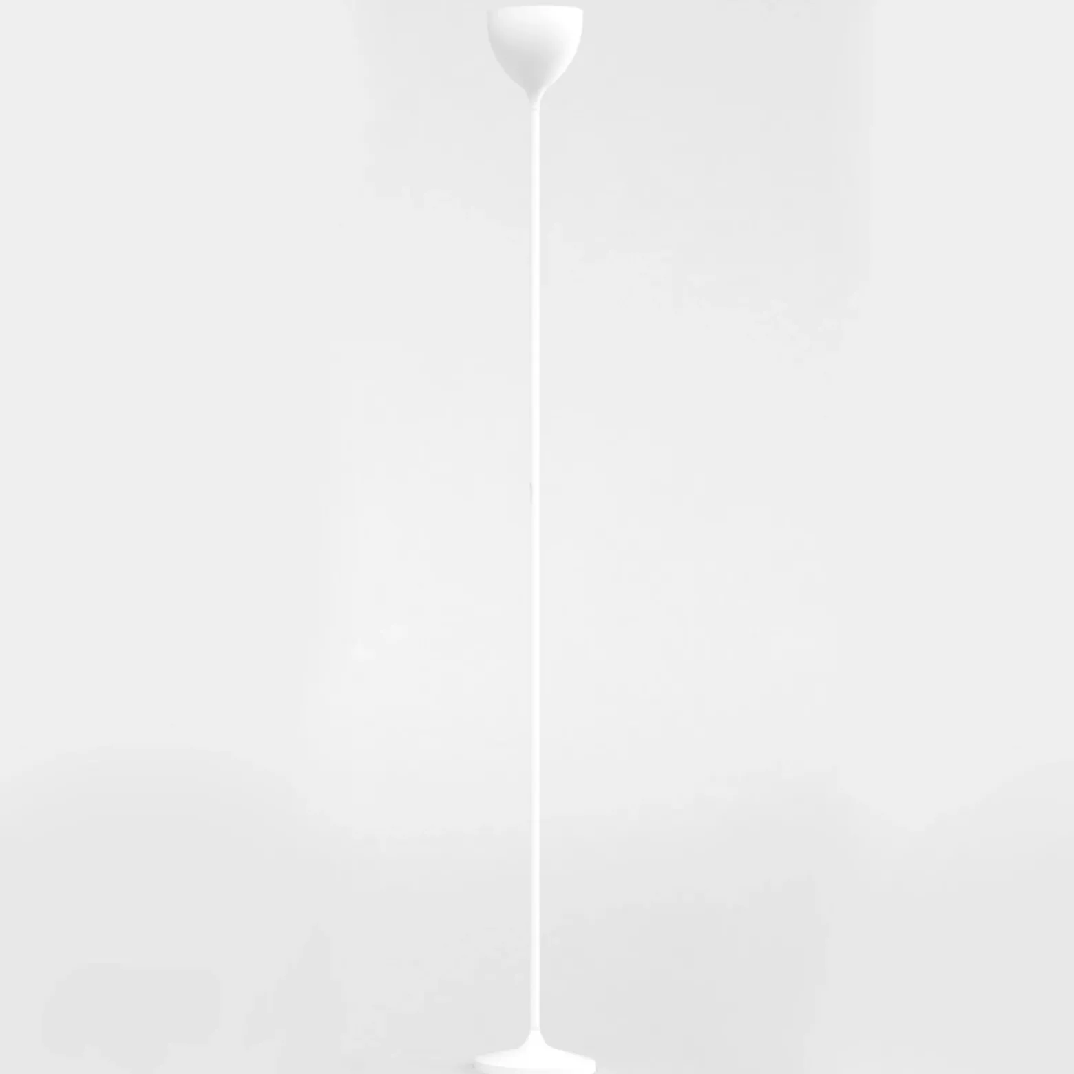Lámpara de pie LED Rotaliana Drink, blanco mate