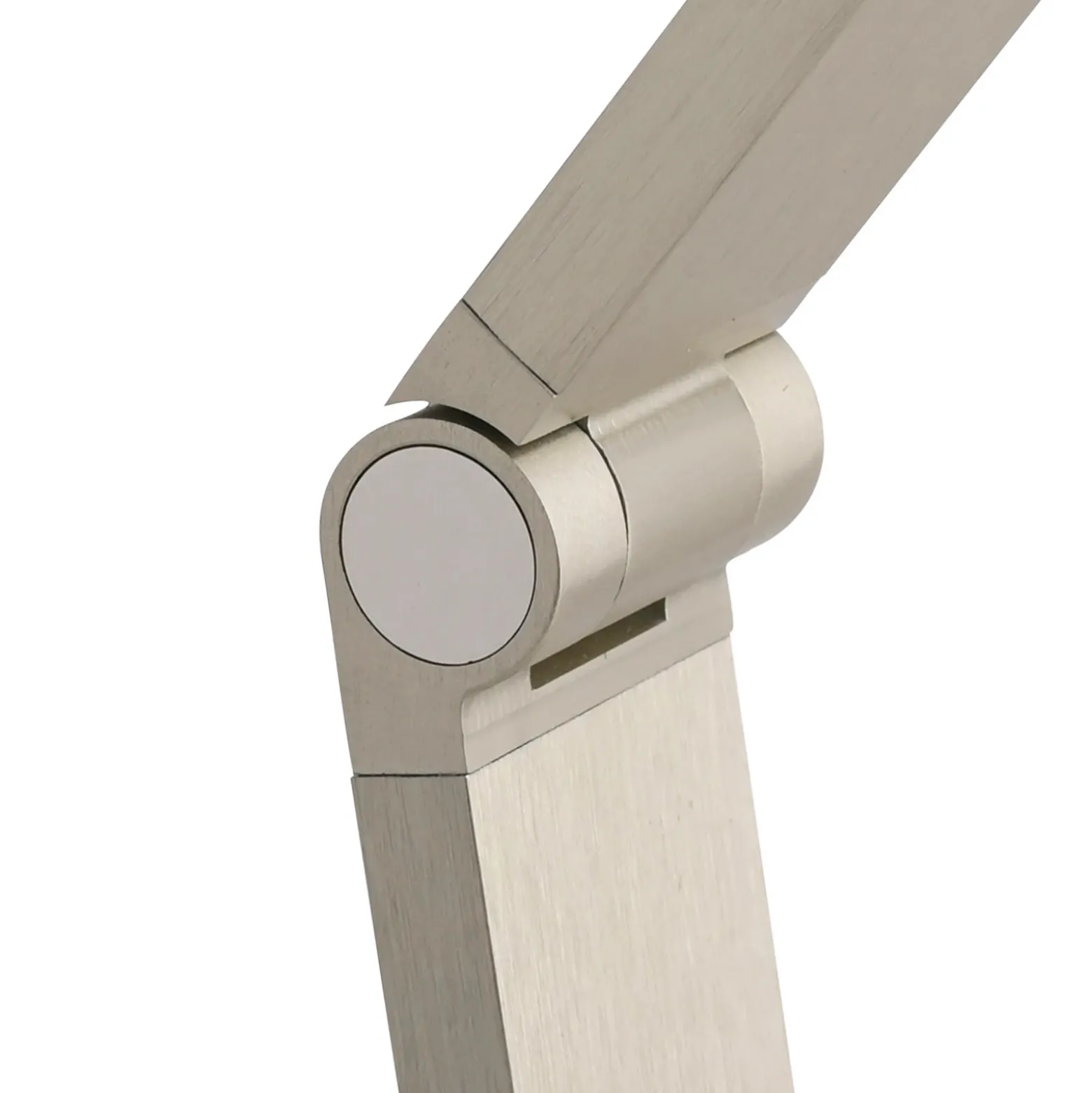 Lámpara de pie LED SAMSKY, acero, altura 161 cm, regulador táctil metálico