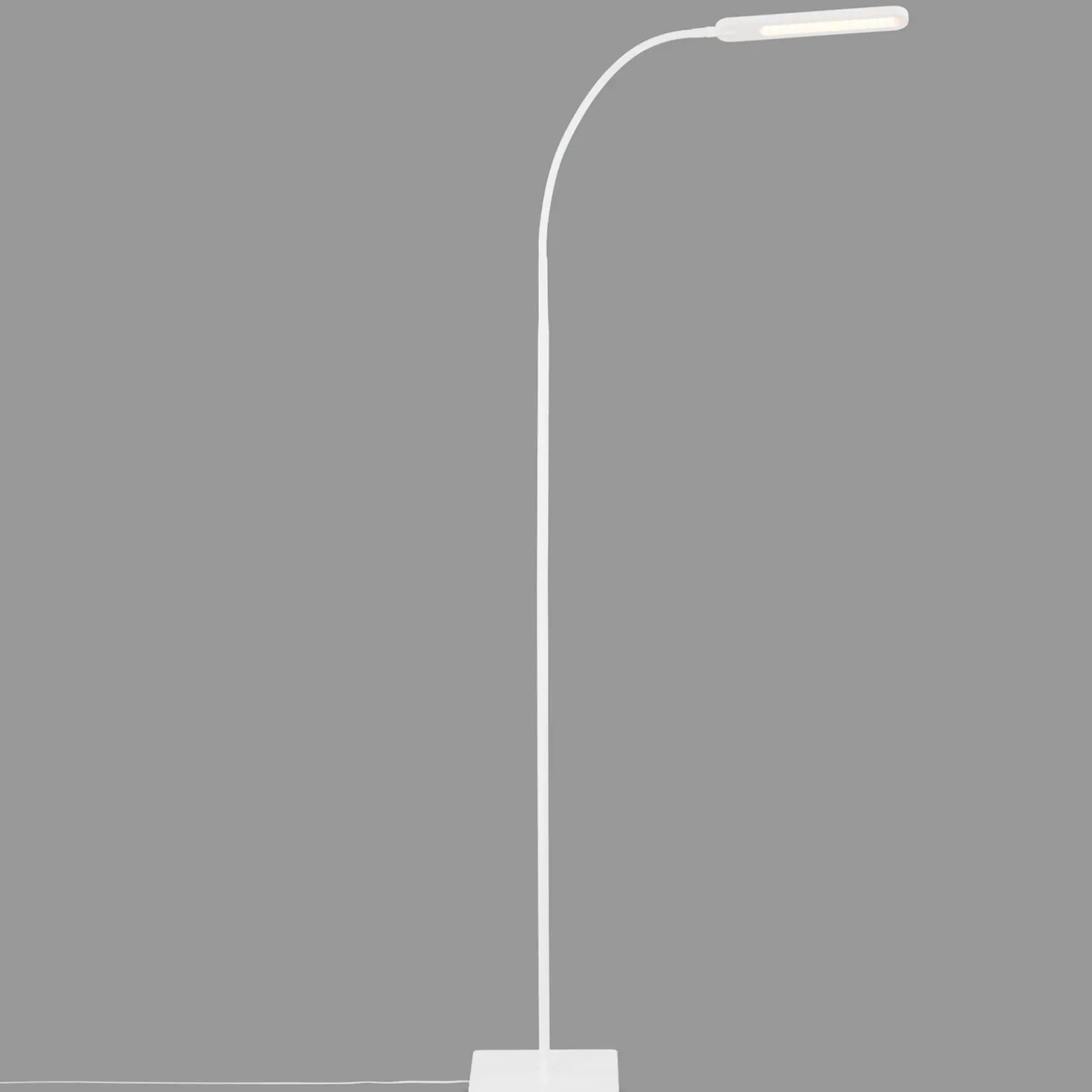 Lámpara de pie LED Servo, atenuable, CCT, blanco