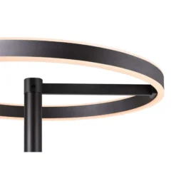 Lámpara de pie LED SLV One Straight, negra, 2700/3000 K