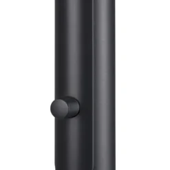 Lámpara de pie LED SLV One Straight, negro/latón, 2700/3000 K