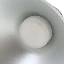 Lámpara de pie LED Steve de Lucande, aluminio, 130 cm, atenuable